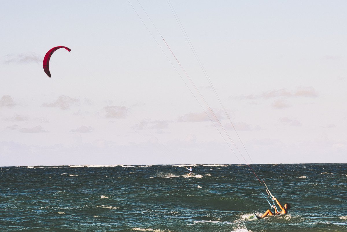 notactiveacx's tweet image. Kite surfers at Ocean Park in San Juan, Puerto Rico. My own #customfilter #photography
