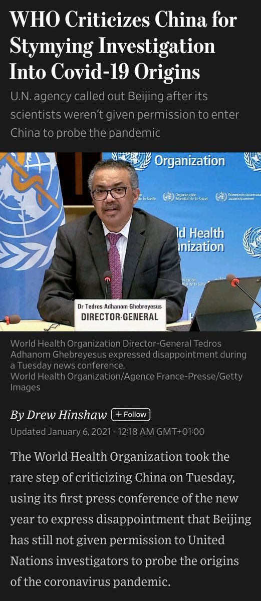 onwonw1's tweet photo. Un año después todavía andamos con esta mierda.
Pídele cuentas ahora al maestro armero.
#coronaviruseconomy
#ChinaCoronaVirus
#china
#coronavirus
#pandemia
#chinaoutbreak
#Biohazard
#WHO
#Wuhan
#USA
#CCPunmasked
#coronaviruseconomy
#mishandling
#bribery
#chinesecorruption https://t.co/deZbq34Q4X