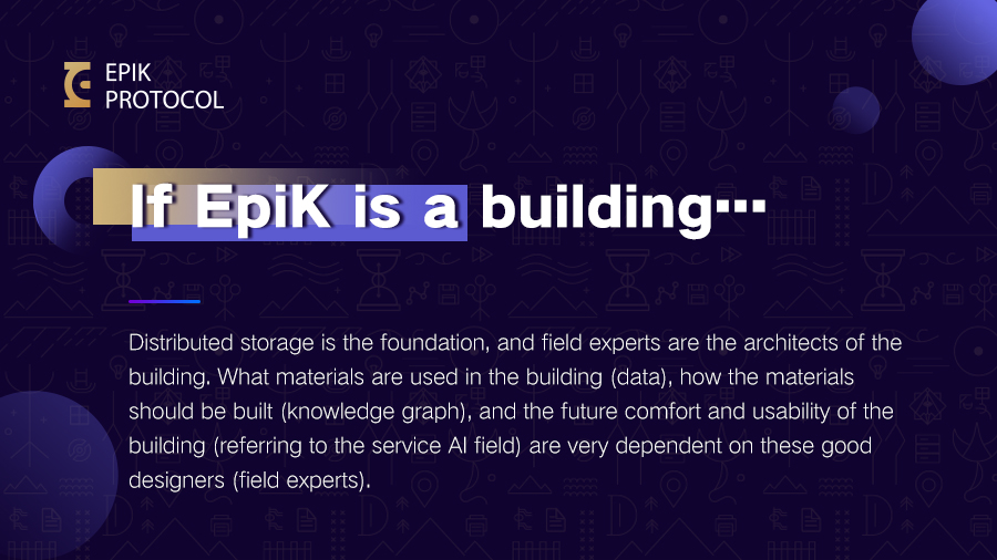 EpikProtocol's tweet photo. #EpiKClass Lesson 6: If EpiK is a building... #BuildingAnEverlastingKnowledgeVault #EPK $EPK https://t.co/kDDqNAZcn1