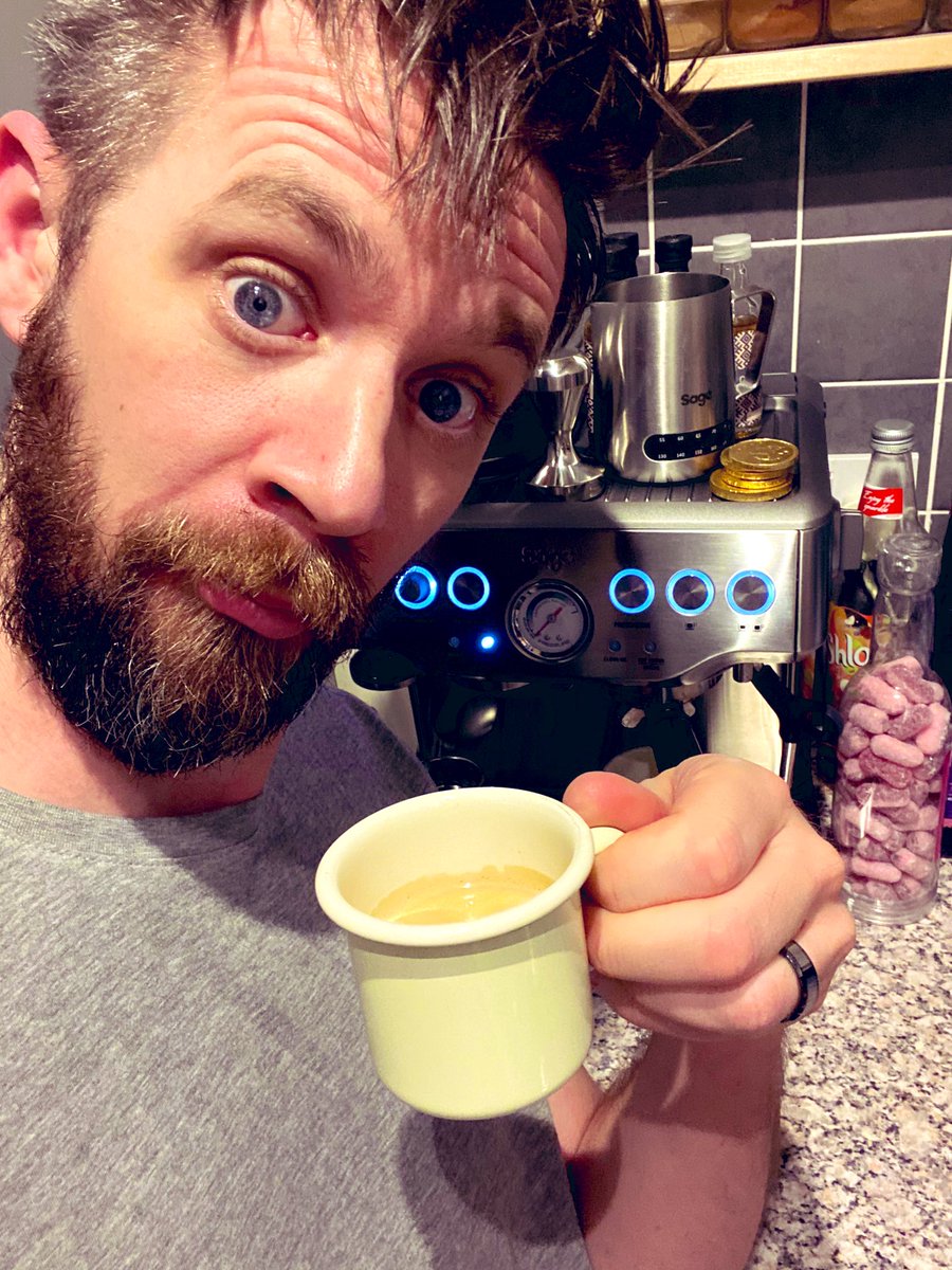 NinjaWob's tweet photo. What #coffee do you start your morning with ?? 
#morningcoffee #Espresso #coffeetime #CoffeeLover #coffeeaddict #howdoyoustart 
@SageAppliances https://t.co/VazOSqx3u3