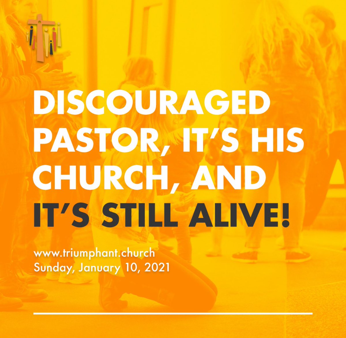 Triumphant_Ch's tweet photo. Discouraged pastor, it’s His Church, and it’s still alive! 

https://t.co/tntEUpt8XS 

#ChurchTriumphant https://t.co/1lBMzpAC7l
