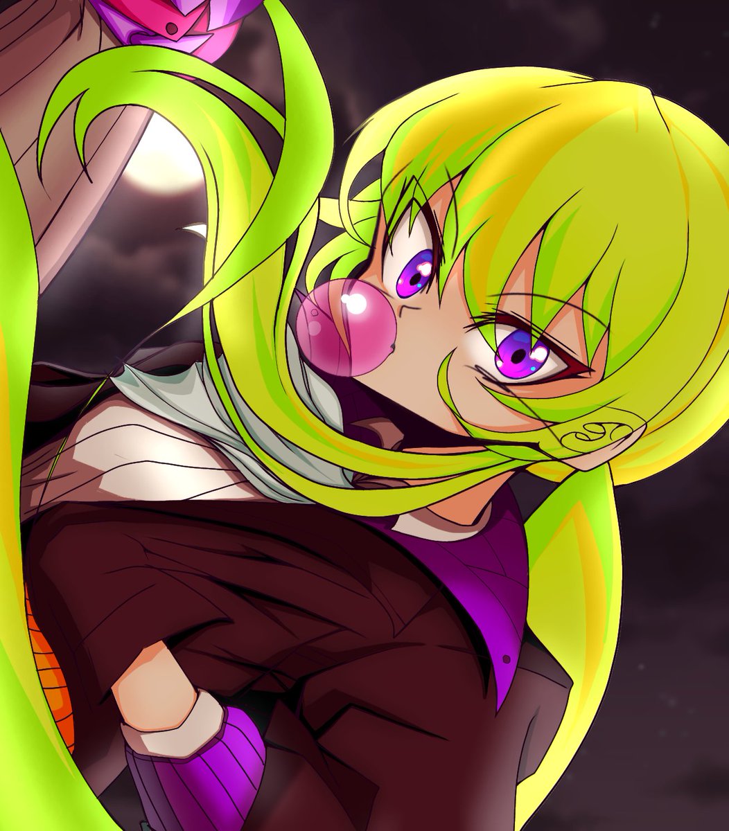 くろ アルセーヌ モンストイラスト