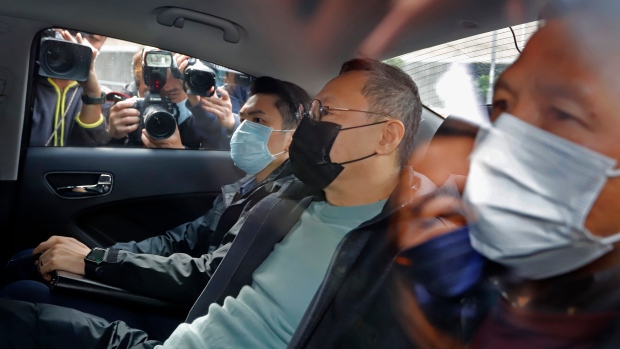 CTVNews's tweet photo. About 50 Hong Kong activists arrested under new security law https://t.co/Le2pgWEvkm https://t.co/8RpIcjWIMK