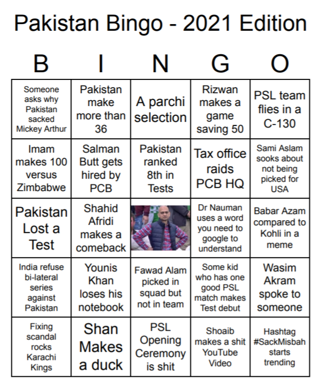 Cricket bingo rules Cricket bingo rules