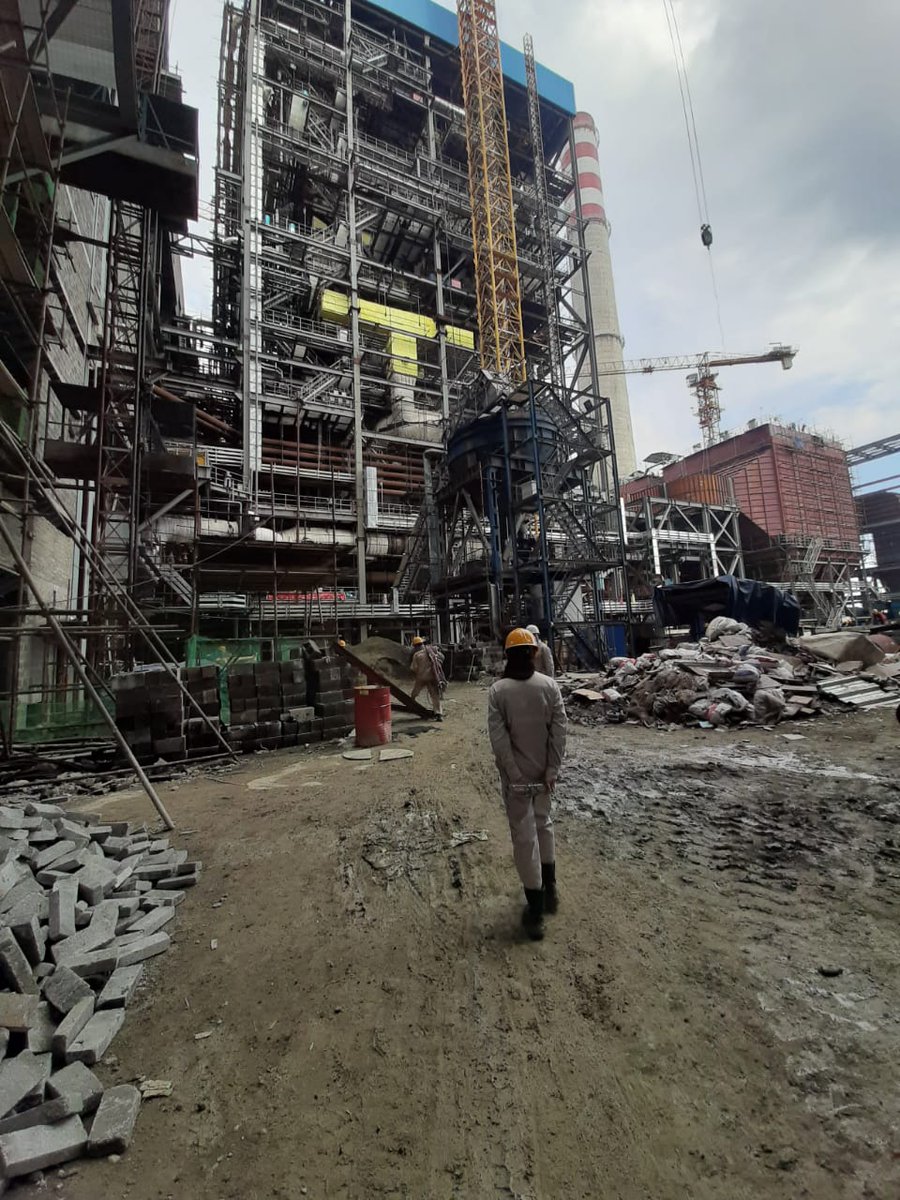 pt_cim's tweet photo. Checking Skyroof Lifting Device and Visual Inspection Riksa Uji Boiler (Kap. 825 Ton; MAWP 25,4 MPa) PT Youshan Nickel Indonesia (PT Indonesia Weda Bay Industrial Park /IWIP) Maluku Utara. 
#ptcitrainspeksindomandiri
#bejanatekan #pressurevessel #technicalinspection #disnaker https://t.co/PJ1ERU7fEk