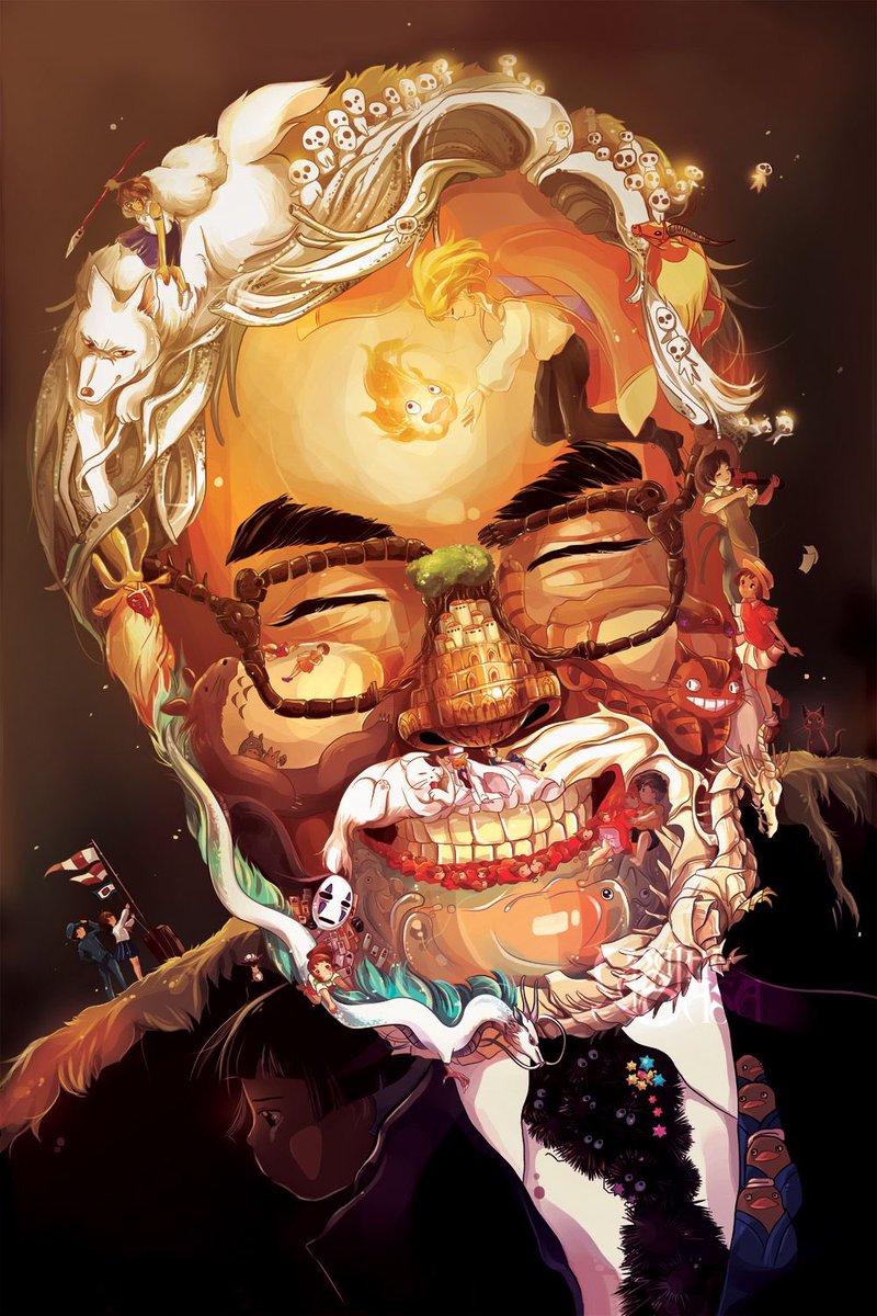 PIoIP's tweet photo. ۸۰ سالگیت مبارک خداوندگار خلاقیت
#Miyazaki https://t.co/zcHLGZeZse