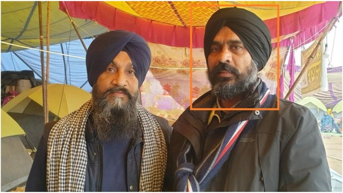 DrManishKumar1's tweet photo. #ArrestRamandeepBrar Ramandeep Brar, Pro-Khalistani and an MP from Conservative Party of Canada, has violated visa norms by joining protestors at Haryana-Delhi border. 
This is unacceptable. 
This Anti-India Canadian national must be arrested. 
#ArrestRamandeepBrar https://t.co/j8RhMlTyHg
