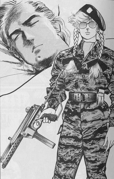 どうげき 今日はキャミィの誕生日ということで モデルになったと言われるマンガ 傷追い人 のミスティを紹介 T Co Qy3bgkp7mw Twitter