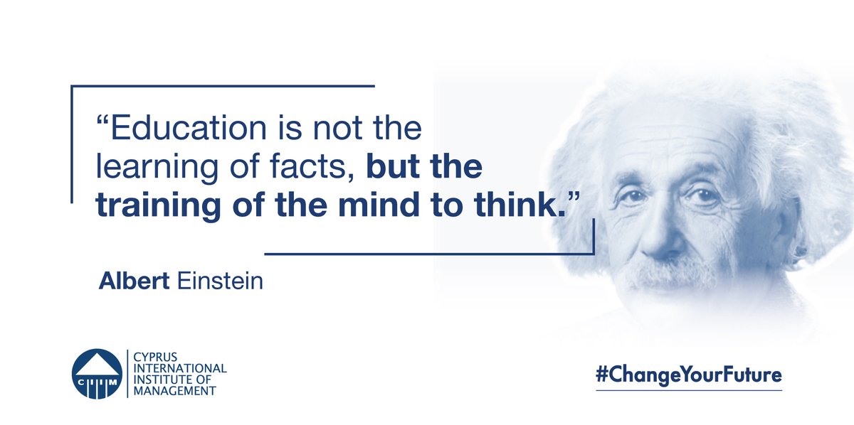 Quote of the day on Education by Albert Einstein.
#Changeyourfuture #Education #Bestbusinessschool