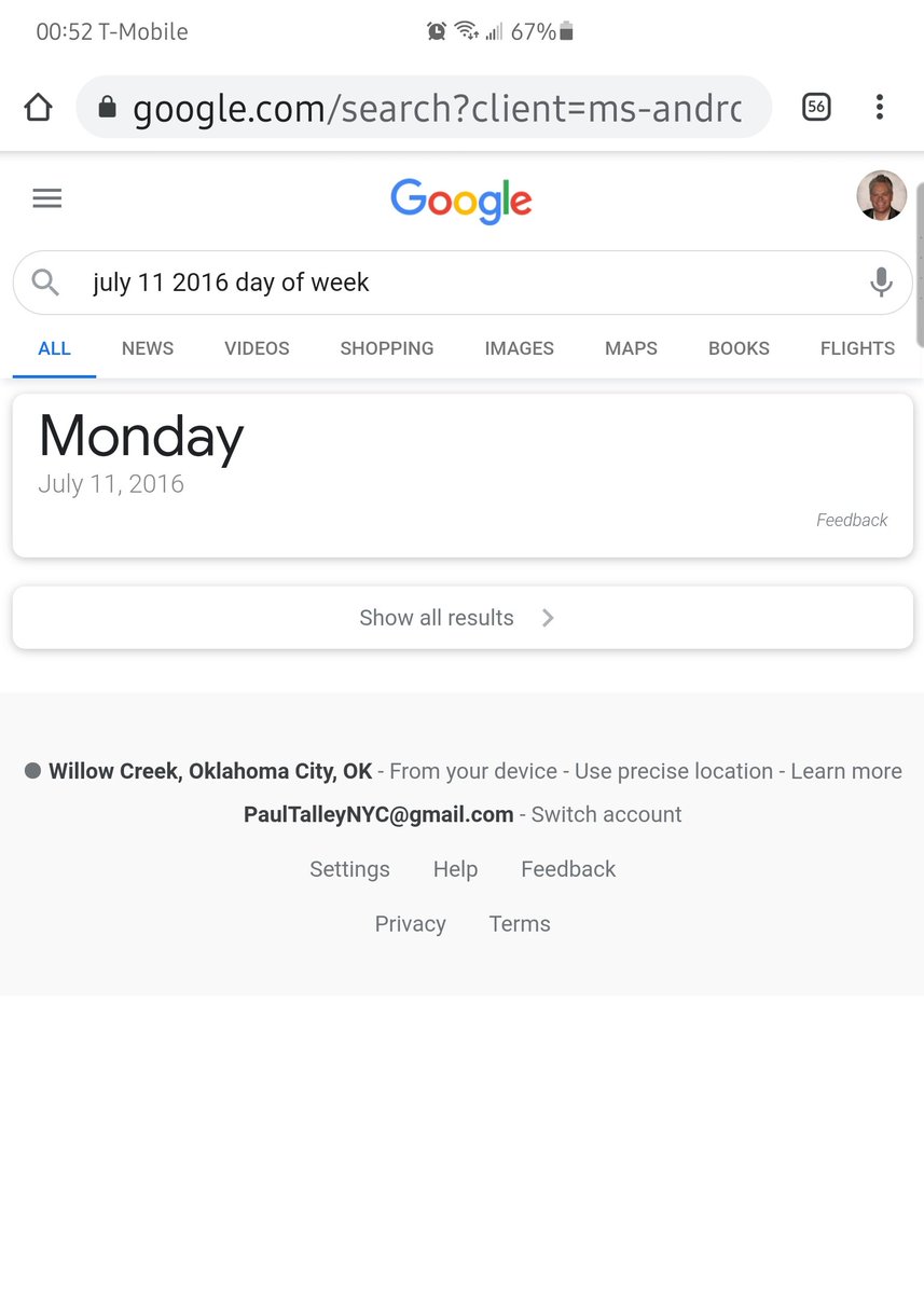 14)Monday was the 11th so assuming this was a typo