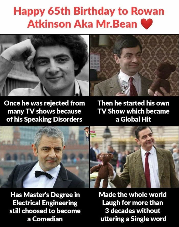 Happy birthday Rowan Atkinson   