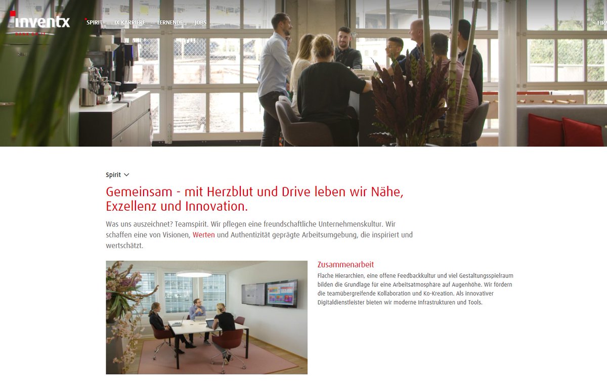 Entdecke zum Jahresbeginn den einzigartigen Inventx Spirit auf unserer neuen Karriereseite: inventx.ch/karriere/.
Lass Dich inspirieren und werde Teil unseres Teams.

Inventx wünscht ein erfolgreiches und gesundes 2021!🍀