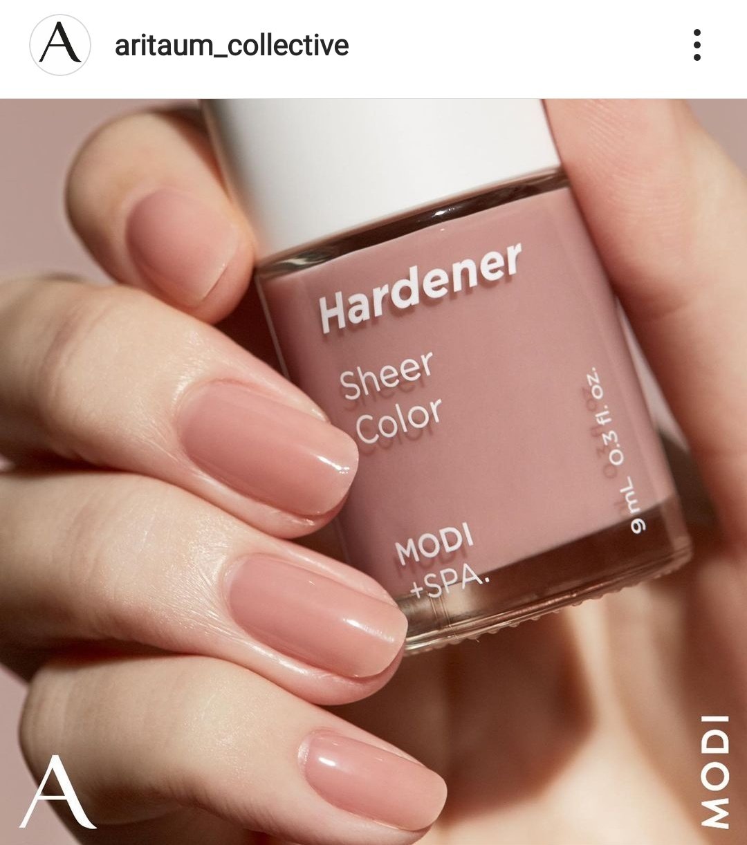 つつじ ソフトサマー アリタウム Modi Spa ネイルハードナー カラーは 03brownが1番使いやすそうなピンクベージュ 名前はブラウンですが 爪が割れやすくても ケアしつつネイルを楽しめるアイテムのようです オフィスでも休日にも どんな年齢