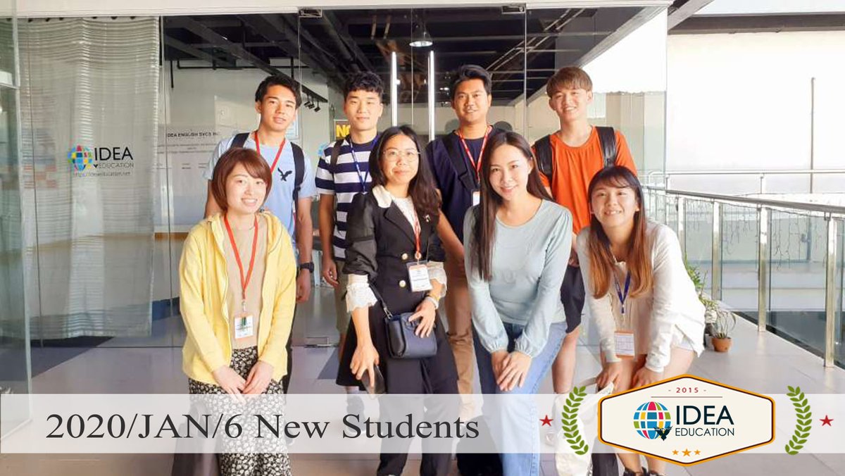 pavielin's tweet photo. #วันนี้ปีที่แล้ว 6 Jan 2020
@IDEACEBU1
Warmly welcome 10 NEW STUDENTS
: 5 JP, 1 VN, 2 TH,1 CN,1 KR
-https://t.co/1PJ2KvjtlL
-https://t.co/ckjH4jHjWp
.
#Pavielin
#IDEA #IDEACEBU #IDEAEDUCATION #IDEAENGLISH #STUDYENGLISH #KorPunGun #CEBU #CebuCity #Mandaue #Mabuhay #PHILIPPINES https://t.co/akLZLc9lU2