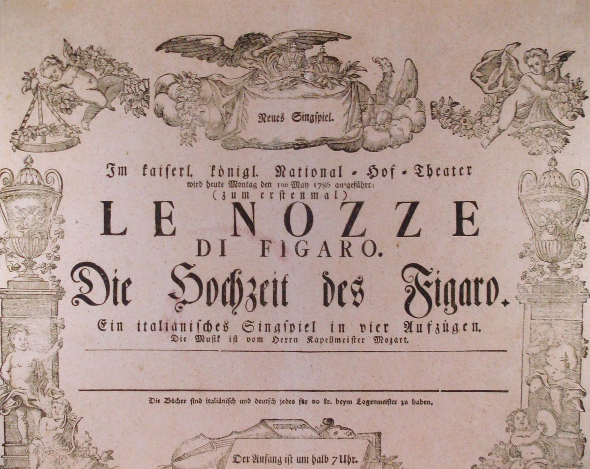 #TeatroSanCassiano (1637) transformed #Venice into #Europe’s main centre for #opera. As opera grew in popularity, so the Italian language spread across the continent. A perfect example is #Mozart’s #LenozzediFigaro (1786) set to an #Italian #libretto by the great #LorenzoDaPonte