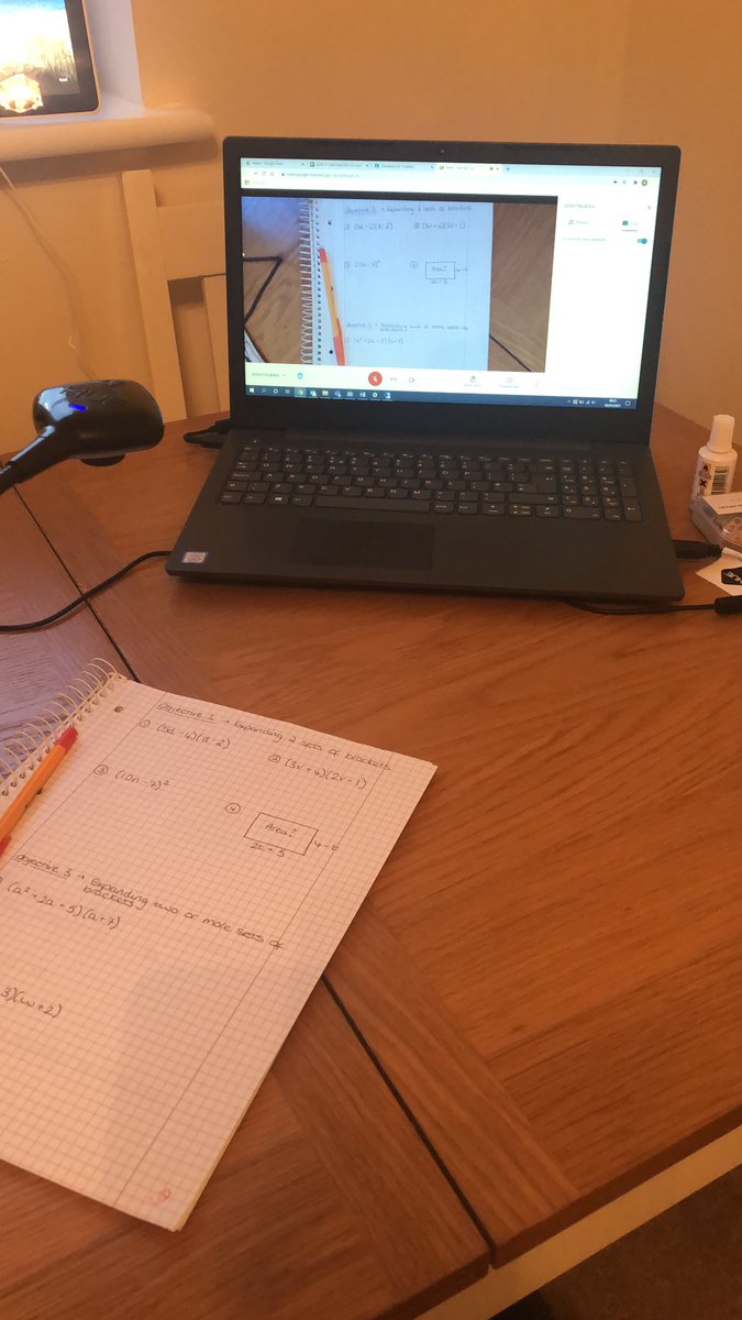 MsSpencerMaths's tweet photo. I miss my classroom!! #remoteteaching #Lockdown3 https://t.co/G6uThrnm8i