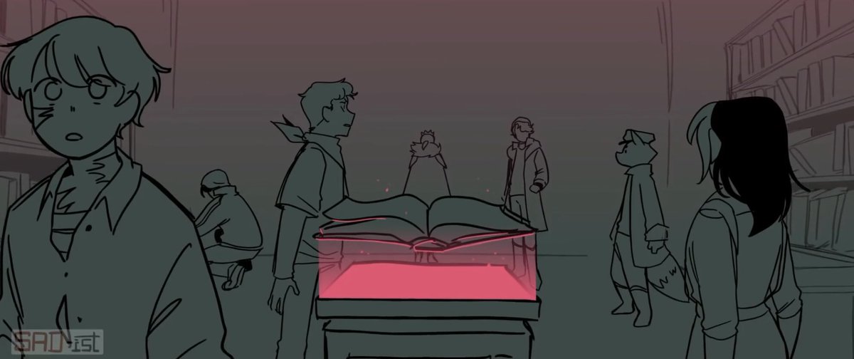 sad-ist animatic scenes vs what they actually looked like; a thread (bc i think it’s hilarious)