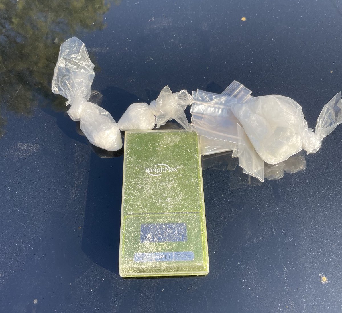 NorwalkLASD's tweet photo. The La Mirada SAO Team detained a probationer for trespassing. During a probation search, he was found in possession of methamphetamines, a scale, and additional baggies. He was ultimately arrested for sales. #Norwalk #Whittier #LaMiradaPS #LASD #LASHQ #communitypolicing https://t.co/eNGQwpta8N