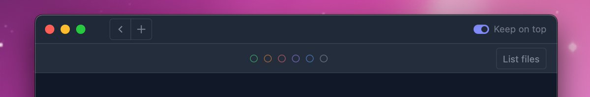 freekmurze's tweet photo. I heard some of you really like dark mode, so here’s a part of the #closebutton app in a darker theme https://t.co/NmaBdxOyiE