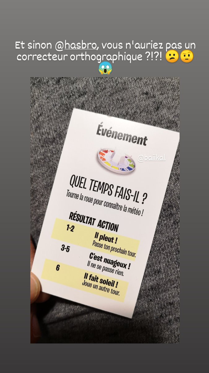 Charlouutte's tweet photo. @Hasbro il n'y aurait pas un problème là ? DESTIN Junior, sympa pour nos enfants... https://t.co/L4tasHp3r7