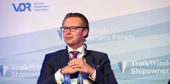dnv_maritime's tweet photo. Our CEO Knut Ørbeck-Nilssen spoke to Adam Corbett of @tradewindsnews about his view of the remote survey boom and the enduring value of in-person attendance. Read the full article: https://t.co/Hg3QuhAxxd
#remotesurvey #maritimeindustry #shipping https://t.co/NbdA1mCLfY