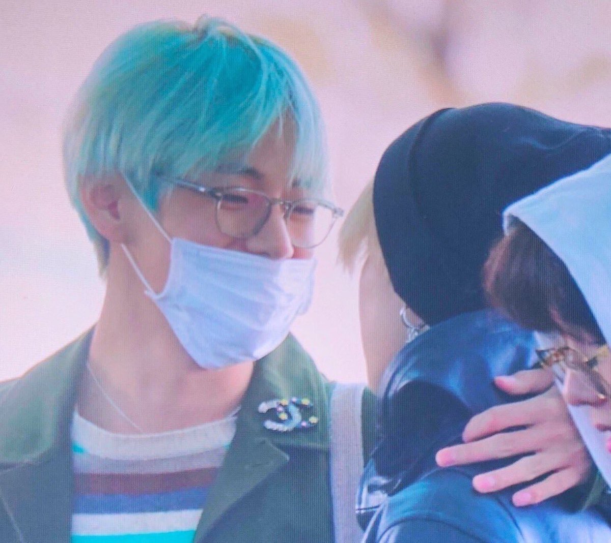 he looks at him like he is gonna marty him