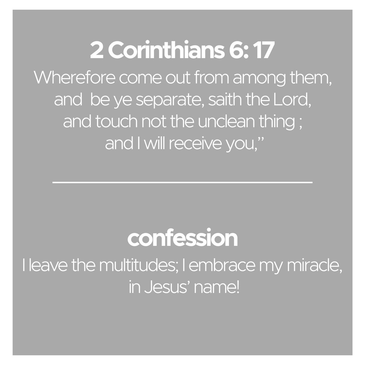 tenetstv's tweet photo. Confession for today
#confessions #corinthians #tenetstv #wednesday #wednesdayconfession #biblescriptures #words #encouter #desire #need #power #opendoor #ministrylife #words #everything #everydays #media #visibility #outreach #PowerofGod #globalcapture #flowofthespirit https://t.co/T3yvyGpbTL