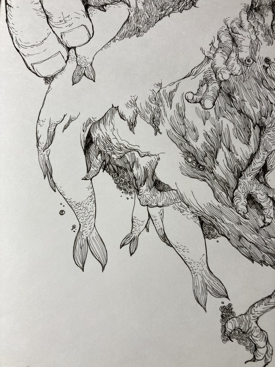 絵を描くのは最高に楽しいよね、漫画の合間にちょこちょこ今朝からやってる #私の絵柄が好みって人にフォローされたい 