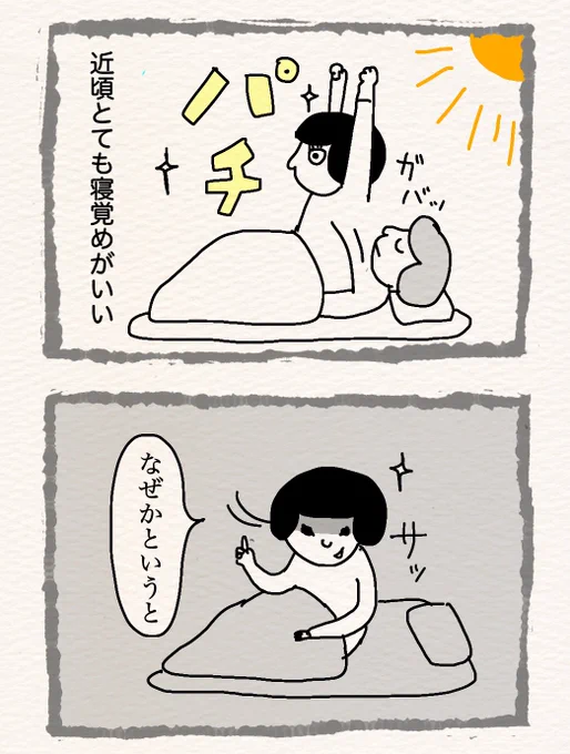 Day106
『最近すこぶる体調がいい理由』

#雑な日常の記録
#漫画が読めるハッシュタグ 