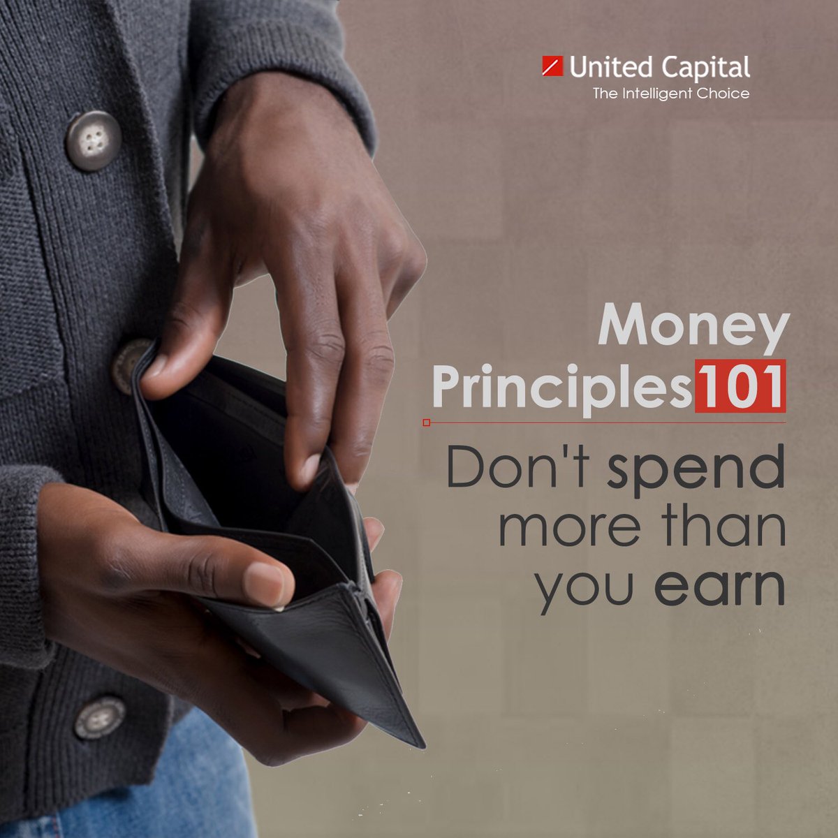 UnitedCap's tweet photo. The fastest way to go bankrupt is to spend more than you earn; this never ends well.
To prevent this from happening, always have a budget and never exceed it so you don't have to borrow money.
#MoneyPrinciples #Investment #UnitedCapital https://t.co/4yE7GgaNpj