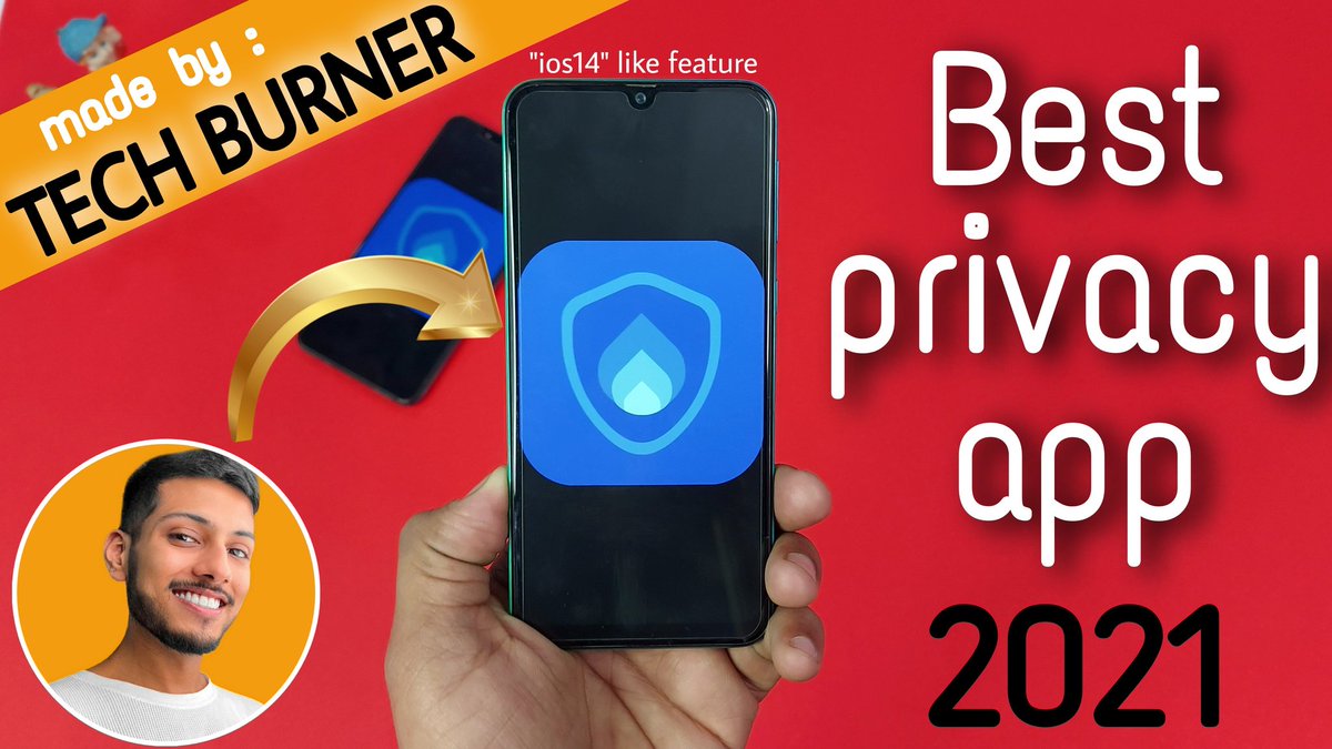 TECHFAQ2's tweet image. This is best privacy app for your smartphone - made by TECH BURNER || &quot;IOS14&quot; like feature || watch the video now and subscribe TECH F.A.Q channel 
#privacyapp #techburner #burnerguard #safeapp 
[Video link : youtu.be/71AeVa8k5W8 ]