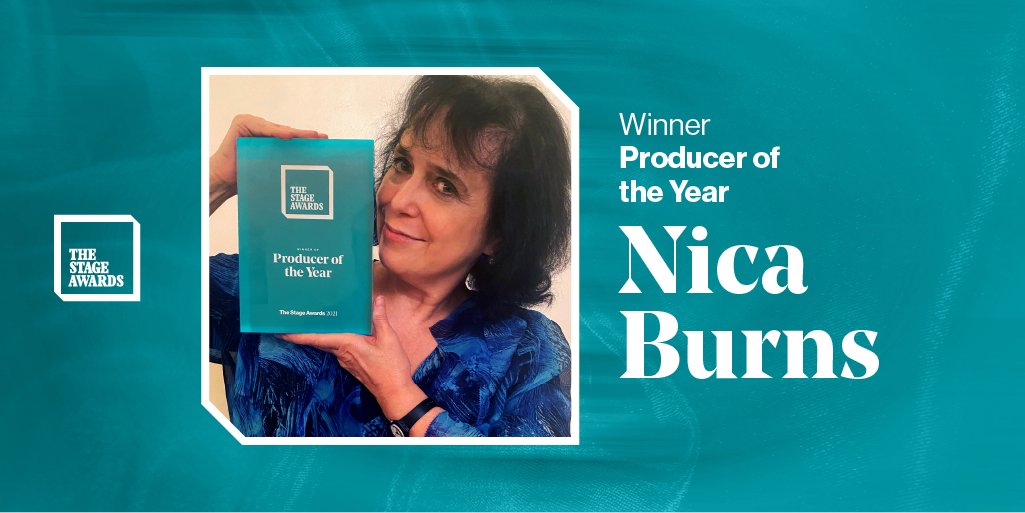 TheStage's tweet photo. Congratulations to Nica Burns on winning Producer of the Year at #TheStageAwards for her determination to breathe life back into the West End by safely opening her six theatres, keeping workers employed and audiences entertained.
https://t.co/3AoxdOAtDy https://t.co/bVHBDZQiQ8