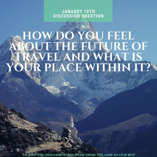 The #TravelReset movement launches this week with our first online travel conversation on SUNDAY 10TH JAN. Open to travelers, travel professions and travel influencers. How do YOU feel about the future of travel?

All are welcome. Register HERE: us02web.zoom.us/meeting/regist…