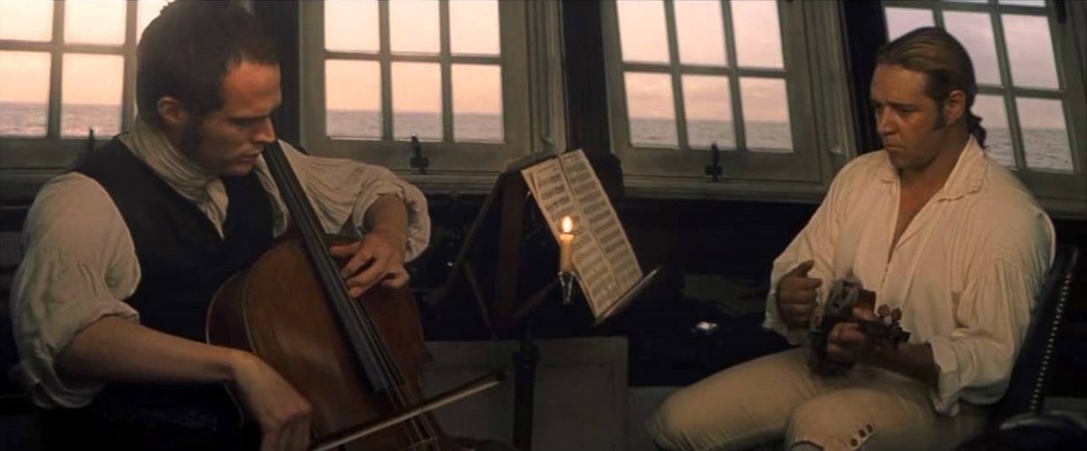 Master and Commander is the king of naval combat movies. Tracks a British warship hunting and being hunted by a much more powerful French vessel at the height of the Napoleonic Wars. Infinitely rewatchable.