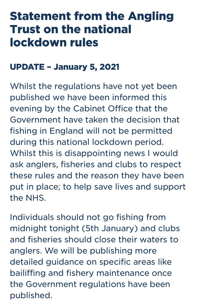stevekenny's tweet photo. This decision is remarkably devoid of any sense whatsoever:

✅ Attend a place of worship (inside) for a service - no worries👍

❌ Go fishing, on your own, outside, isolated from the entire world, in a bivvy - no way! 🙃

¯\_(ツ)_/¯

@OliverDowden @HuddlestonNigel @scottmann4NC https://t.co/BQ2CIilQd3
