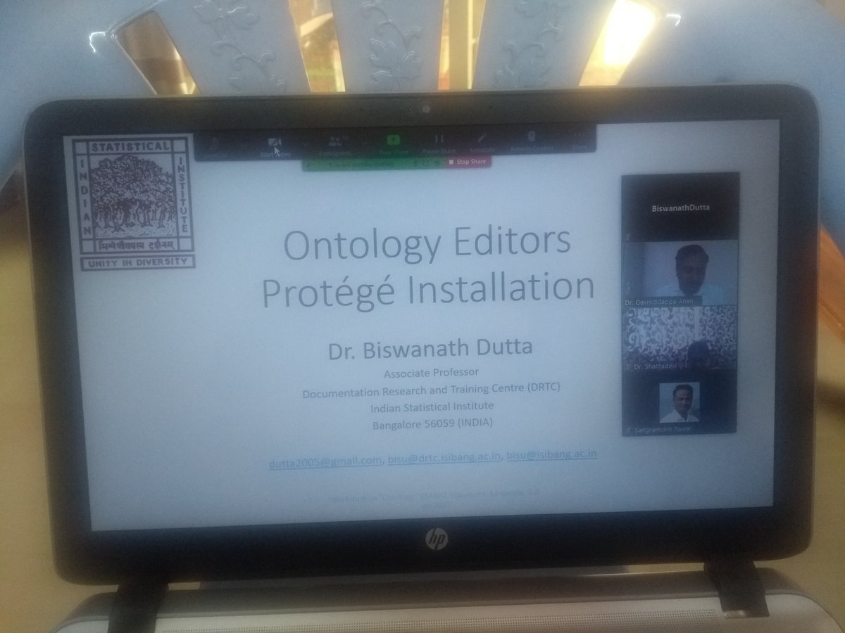 biswanath_dutta's tweet photo. Giving tutorials to a 5-day National Workshop on "Ontology." Today, was my first day. 
#LinkedData #Ontology #SemanticWeb #DataWeb #Protege #OWL #KnowledgeGraph https://t.co/opGTFqbAKl