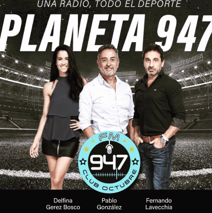 GabyJuradoPrens's tweet image. Hoy voy a estar charlando un ratito con @PabloGonzalez y mostrando las canciones de @contravos en @947FMRadio #planeta947 . Nos sintonizamos acá 📻👇