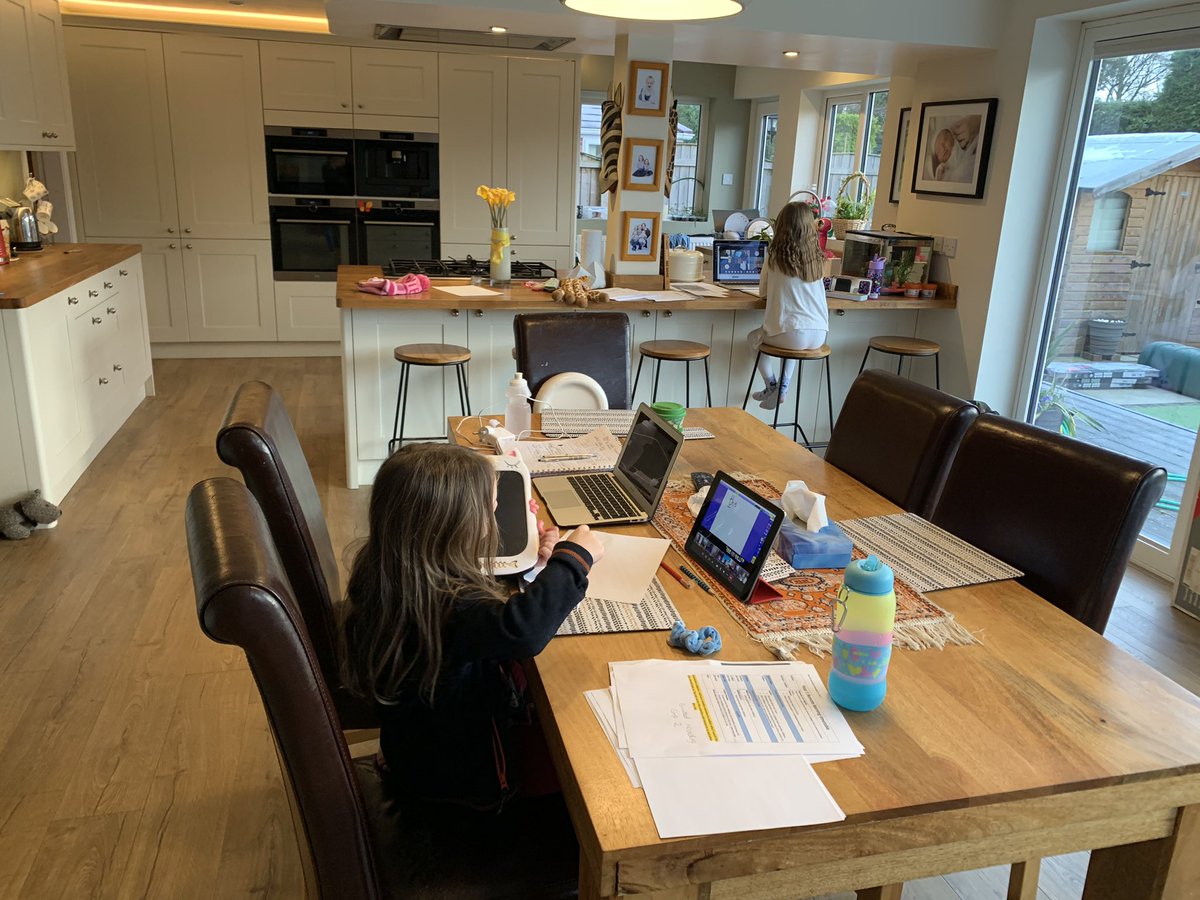 sezdenn's tweet photo. #homeschooling2 #homeworking @pikemereschool #virtuallearning https://t.co/PoKWSgrKnO