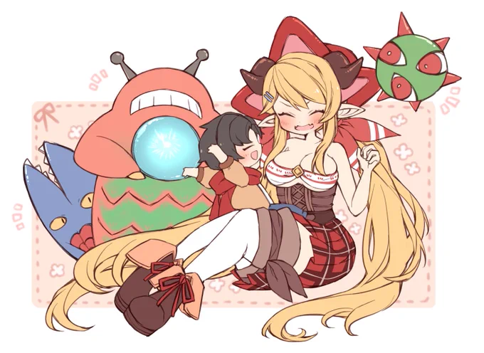 ハレゼナちゃんとテツ可愛すぎる〜〜 
