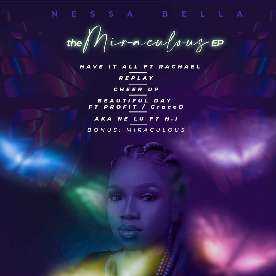 UniqueNessa15's tweet photo. Life is beautiful when you live in the Miraculous on a daily basis - Click this link to download or stream my EP "The Miraculous" 👉🏼 https://t.co/nMTV3g1GNx
Live in the Miraculous daily 
#nessabella #wednesdaythought #NewMusic  #NewMusicAlert #kanye https://t.co/lWY3U0AmnS