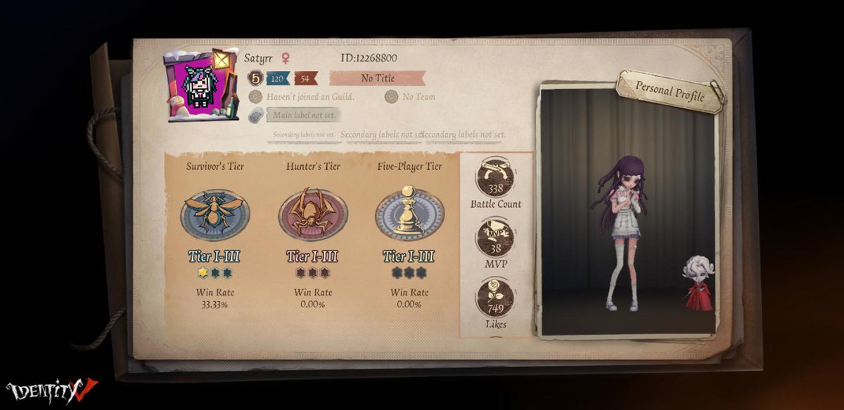 I'm playing Identity V. Fancy a game?