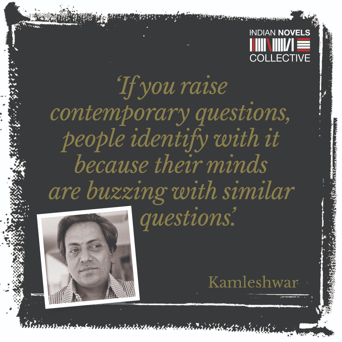 IndianNovels's tweet photo. Remembering legendary #HindiWriter #Kamleshwar on his #birthanniversary today. This literary genius is remembered for the success he achieved across mediums—from winning the Sahitya Akademi Award for his novel, #KitnePakistan, to his hard-hitting short stories. https://t.co/eUKno87e9L