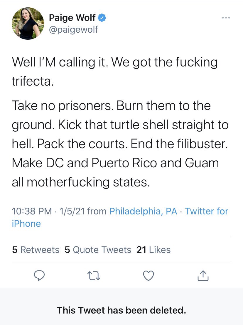Democrats’ actual plan for “unity.” ⬇️