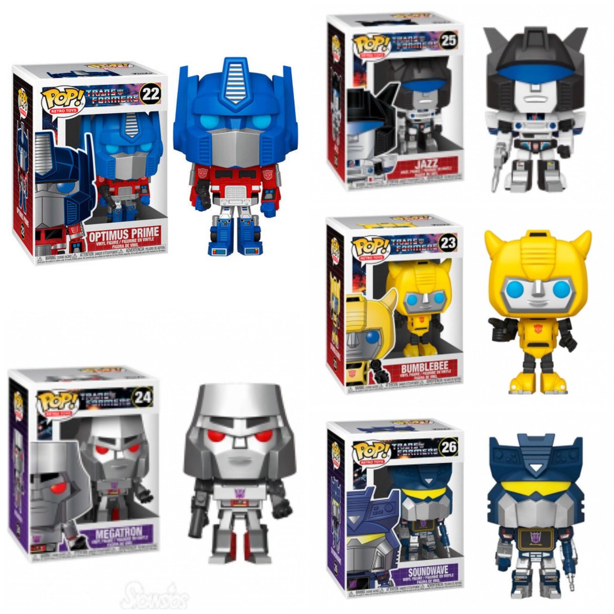 MatsuriComics's tweet photo. Fans de #transformers ?? recién nos llegaron estas figuras #funko #pop!😁😁 #optimusprime #bumblebee  #soundwave #megatron #jazz #autobots   #decepticons #coches #robots #cars #calella #tienda #frki #maresme https://t.co/ASN7er5tS7