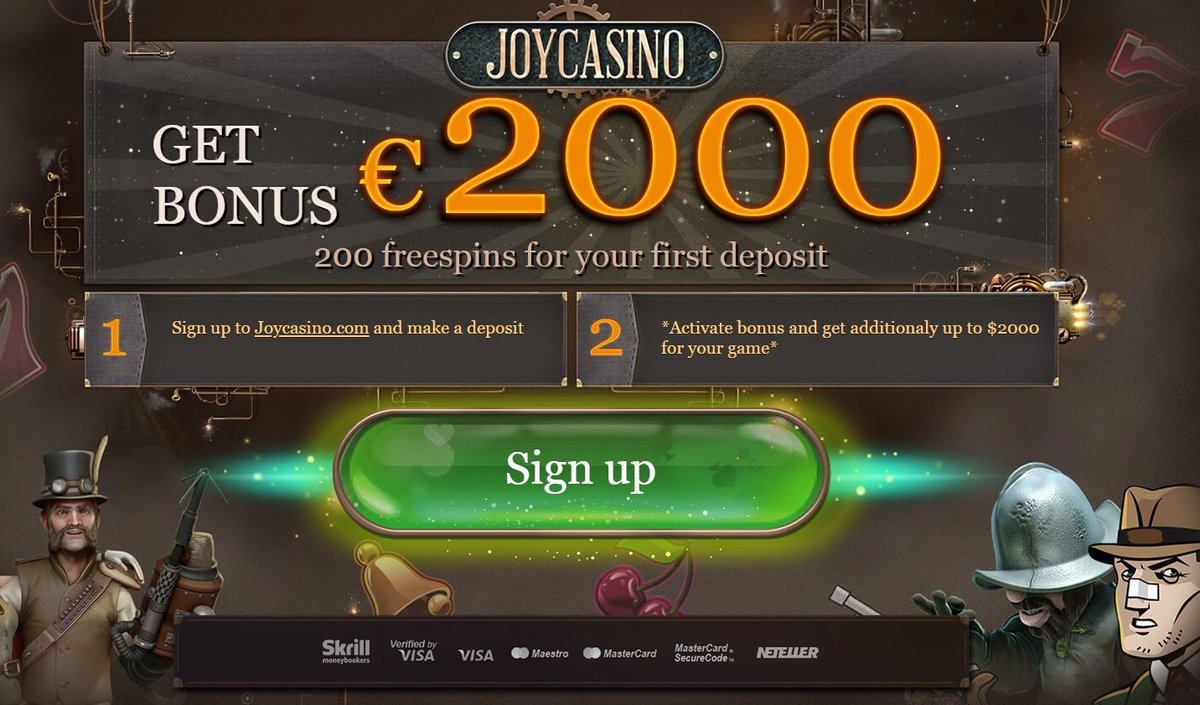 joycasino бонусный код бесплатно