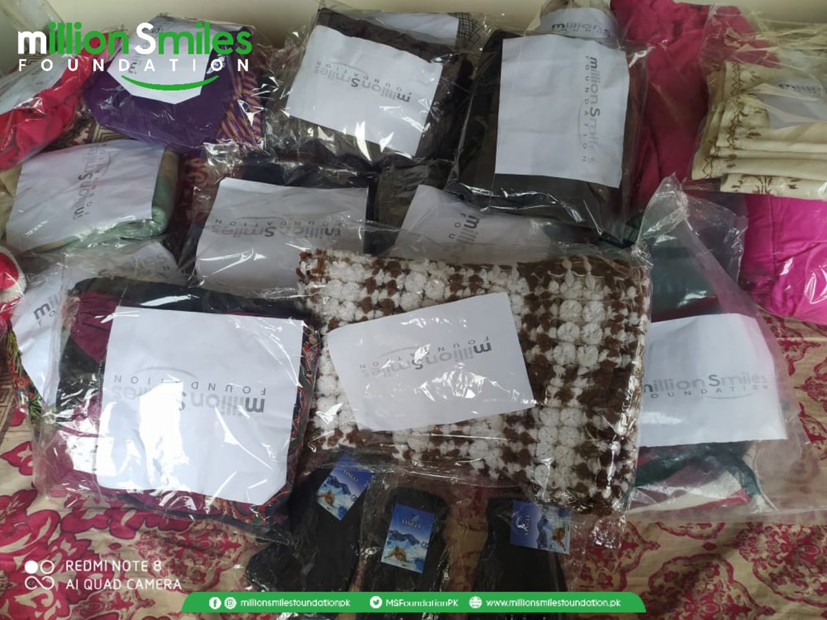 MSfoundationPK's tweet photo. Winter Clothing Drive by #MillionSmilesFoundation is being the source of #SmilesforHumanity!

Our Team #Muzaffarabad arranged Winter Clothing Drive. Winter warm clothes, caps, socks were distributed.

Our Sisters and Brothers need us. Come forward and Donate.
#WinterClothingDrive https://t.co/o644tmXUVp