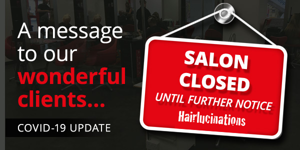 Hairlucinations's tweet photo. Due to the latest developments with #COVID-19, it is with great sadness we are informing our clients that the salon we will be temporarily closing until further notice.

Thank you all for the fantastic support we have received throughout the past year.❤️

Hairlucinations https://t.co/O5pVLtnmQ8