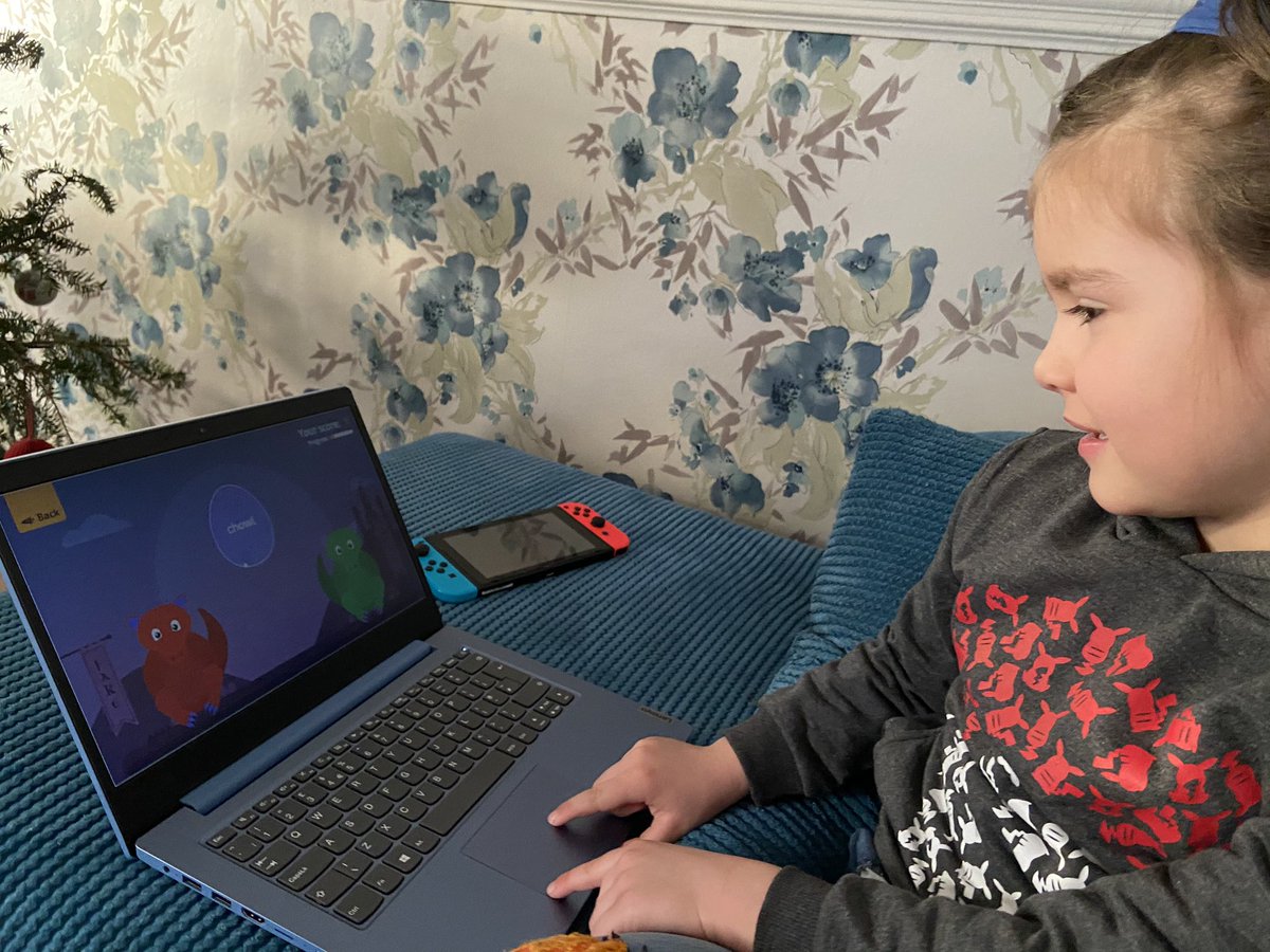 AppleAnna9's tweet photo. JPH loving phonics play to check he knows today’s sounds. @CoxhoePrimary https://t.co/cDwfn1EOfe