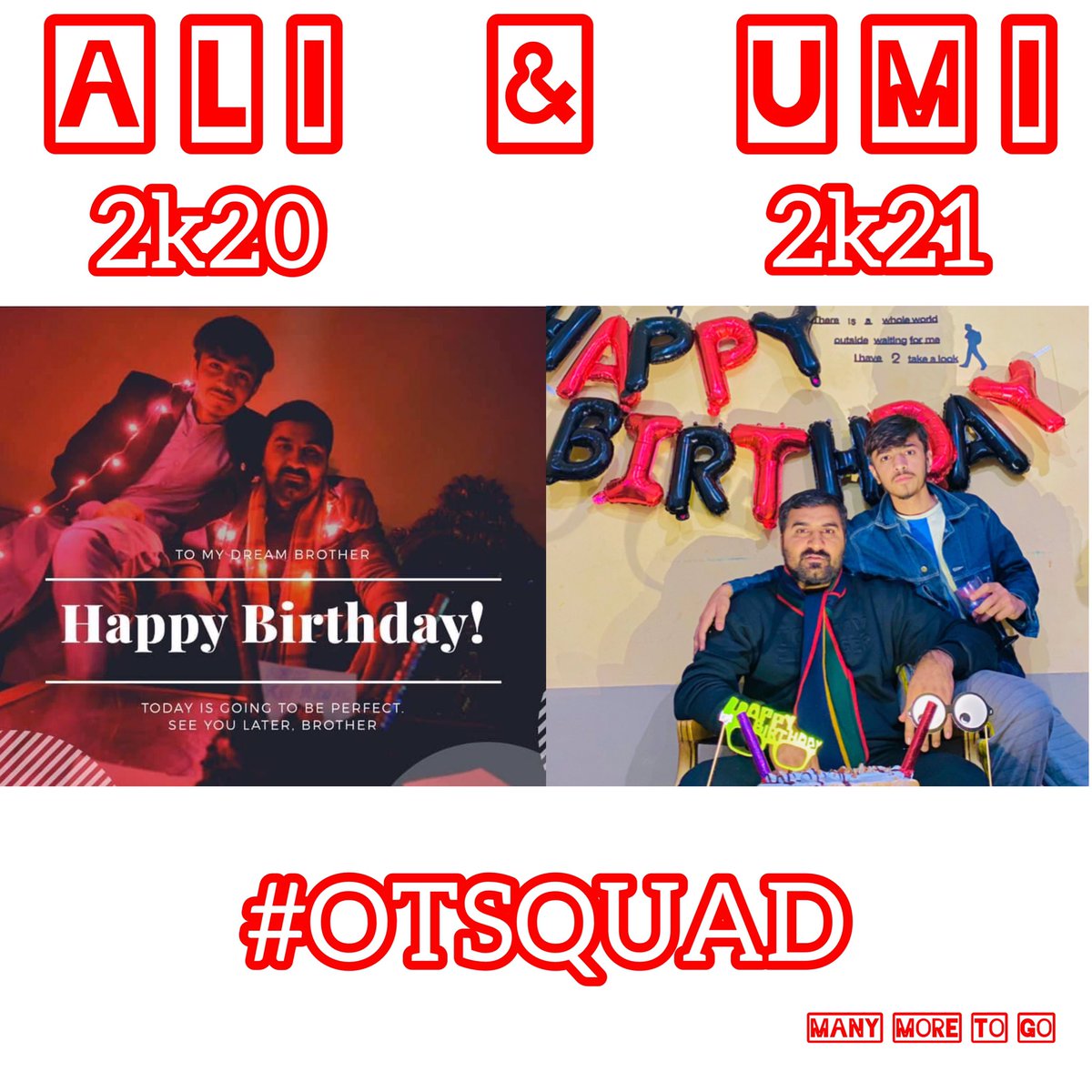 HereOmair's tweet photo. Happy Birthday My Brother ๐
.
.
.
.
.
#OTSQUAD https://t.co/h9Gqjd55xK