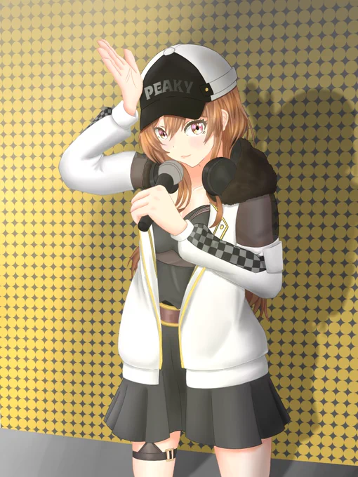 #D4DJ#ピキピキ 山手響子描きました!ピーキーポーズ好き!!!!!! 